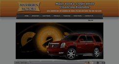 Desktop Screenshot of mashburnmotors.net